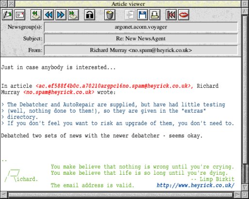 Reading a message, 80% size, 54K JPEG